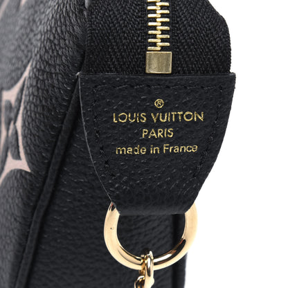 Louis Vuitton Empreinte Monogram Giant Mini Pochette Accessories Black 6 of 7