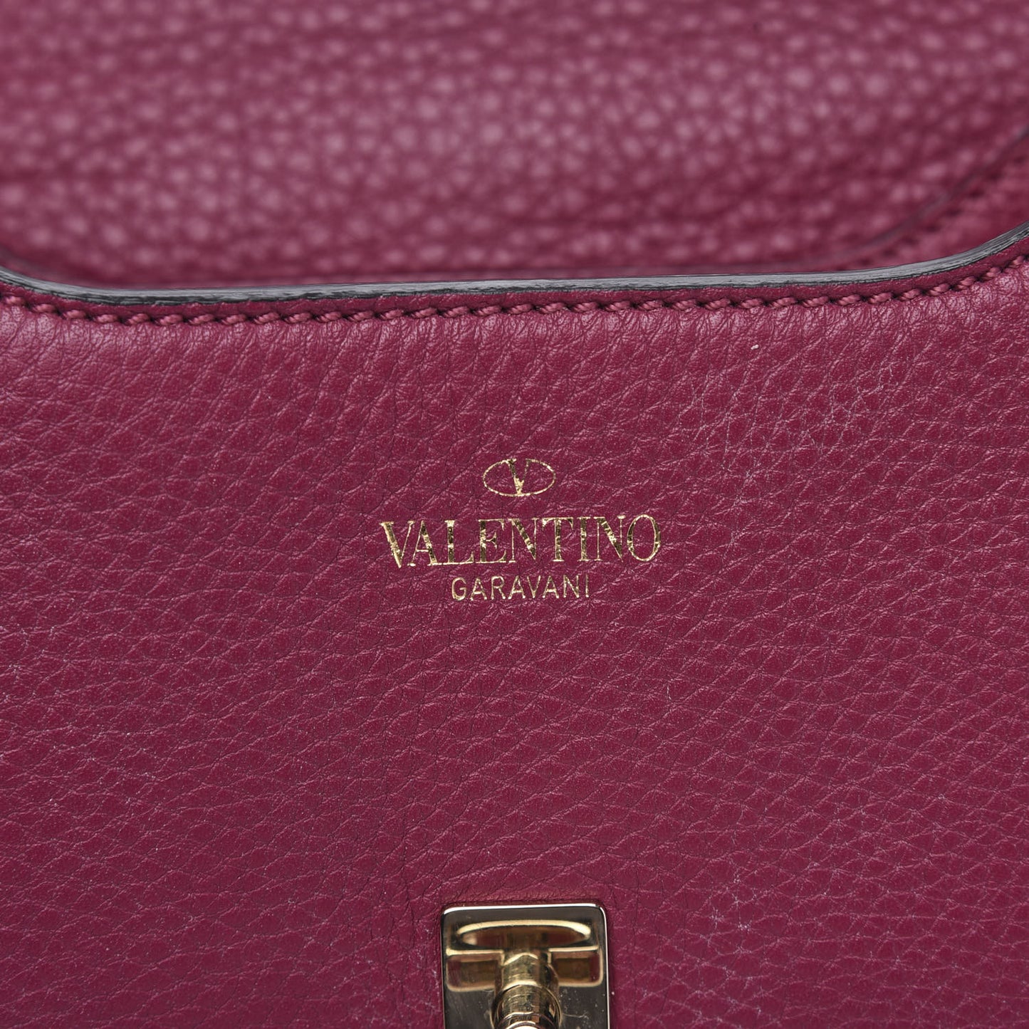 Pebbled Calfskin Joylock Flap Messenger Bag Camelia