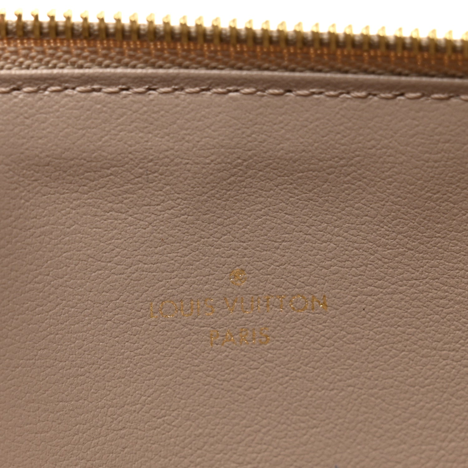 Louis Vuitton Epi Felicie Chain Wallet Zippered Insert Galet 6 of 6
