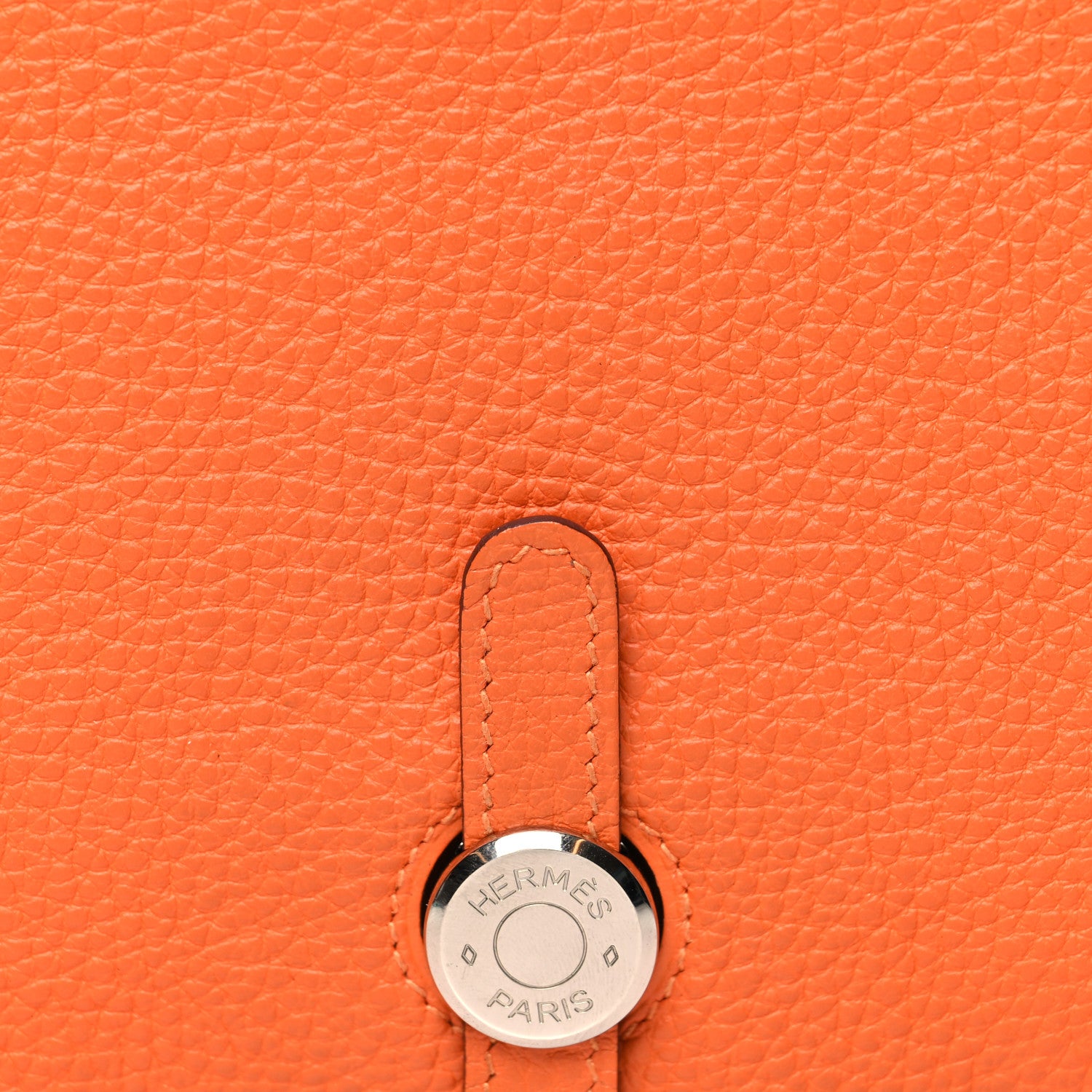 Hermes Togo Dogon Duo Wallet Orange 12 of 16