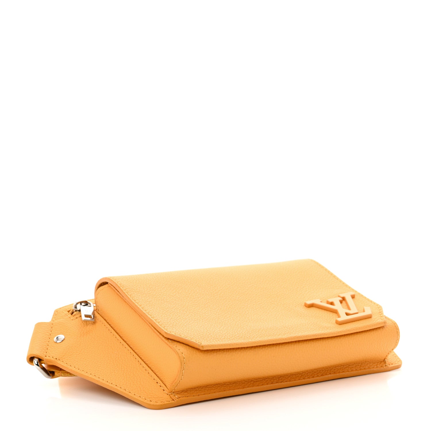 Louis Vuitton Grained Calfskin Aerogram Takeoff Sling Safran Yellow 4 of 10