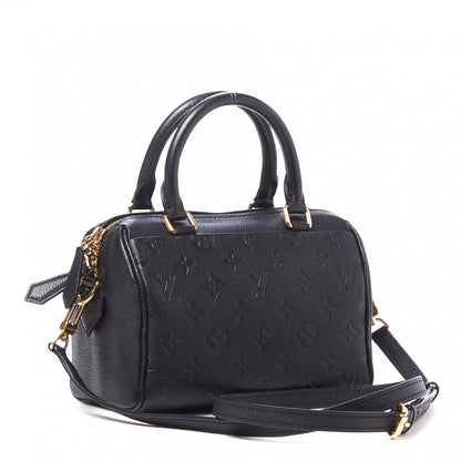 Louis Vuitton Empreinte Speedy Bandouliere 20 NM Black 2 of 7