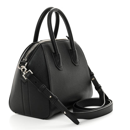 Givenchy Sugar Goatskin Mini Antigona Black 3 of 11