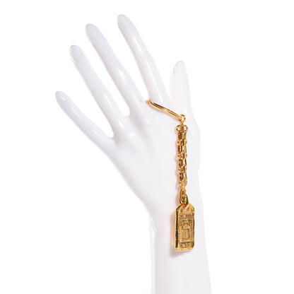 Chanel Paris Keychain Gold 2 of 4