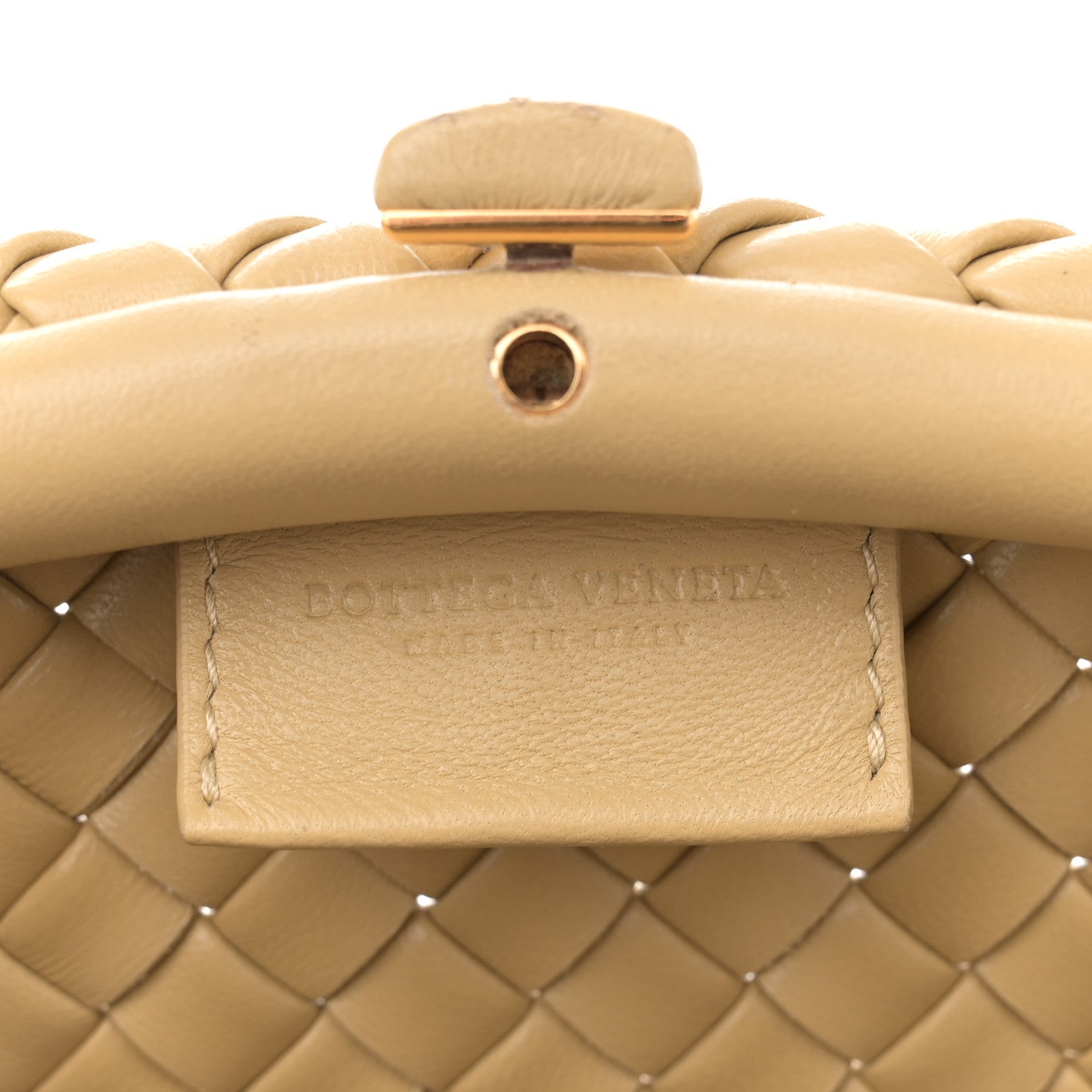 Bottega Veneta Nappa Intrecciato Padded Small The Top Handle Tote Bag Porridge 6 of 12