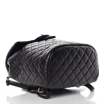 Chanel Calfskin Quilted Small Urban Spirit Backpack Black 4 of 13