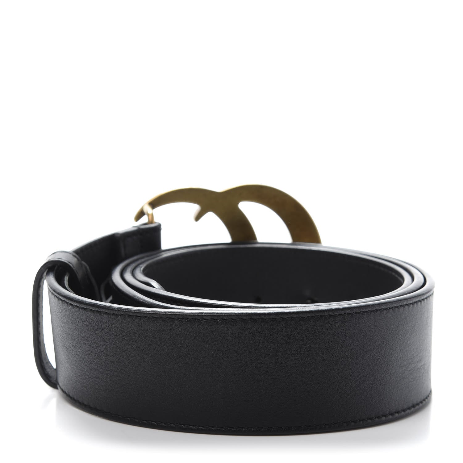 Gucci Calfskin Double G 40mm Belt 90 36 Black 2 of 6