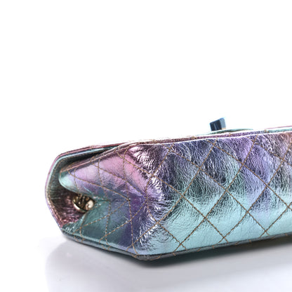 Chanel Metallic Goatskin Quilted Mini 2.55 Reissue Flap Multicolor 6 of 11