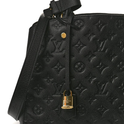 Louis Vuitton Empreinte Montaigne MM Black 7 of 9