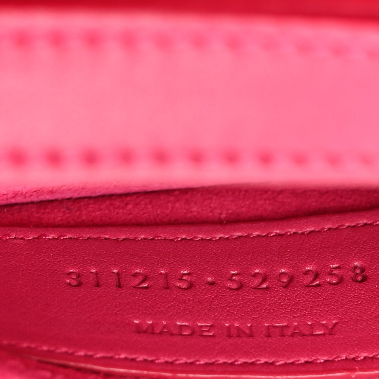Calfskin Mini Y Ligne Crossbody Pochette Bag Fuchsia