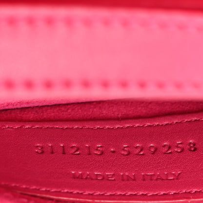 Saint Laurent Calfskin Mini Y Ligne Crossbody Pochette Bag Fuchsia 8 of 14