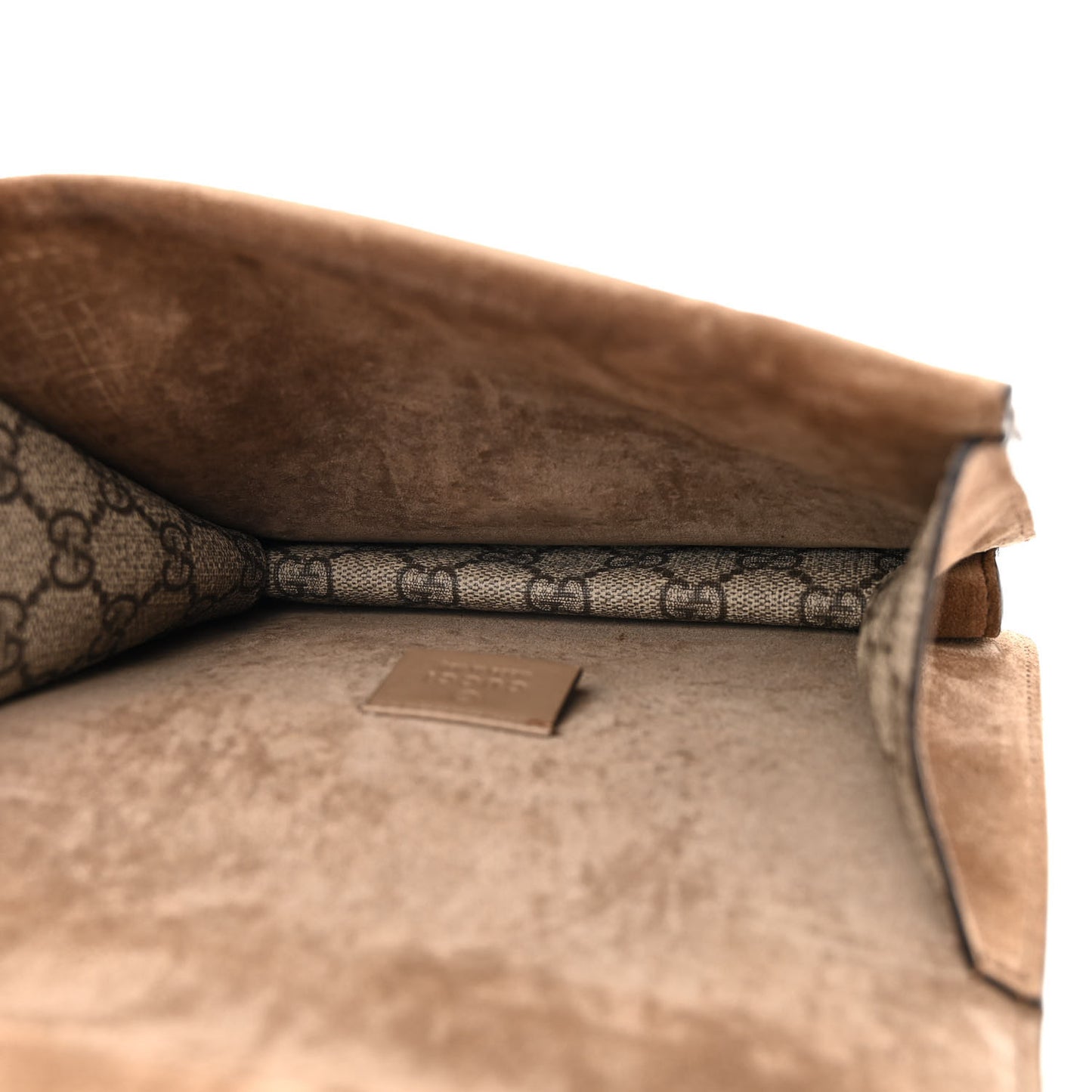 GG Supreme Monogram Mini Dionysus Shoulder Bag Taupe