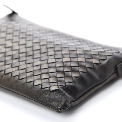 Bottega Veneta Nappa Intrecciato Biletto Chain Crossbody Dark Gold 7 of 10