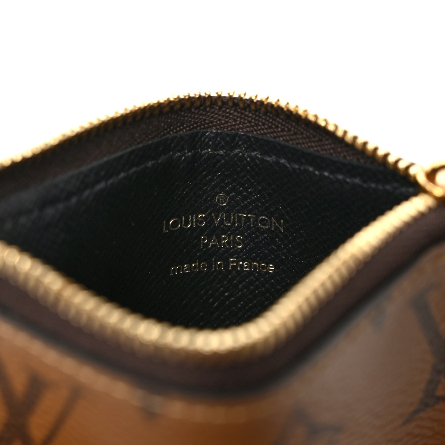 Reverse Monogram Trio Square Pouch
