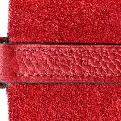 Hermes Taurillon Clemence Picotin Lock 22 MM Rouge H 7 of 11