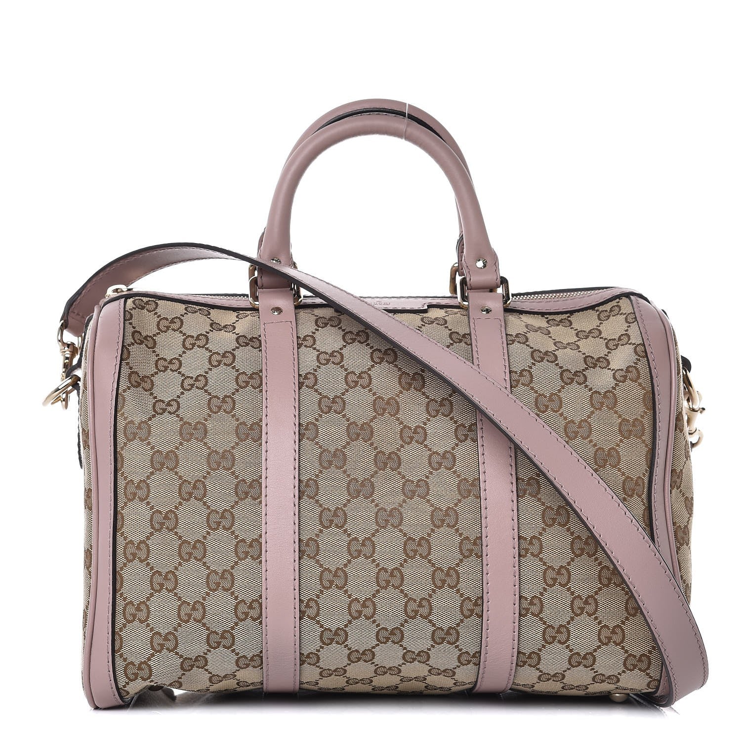 Gucci Monogram Medium Joy Boston Light Pink 1 of 8