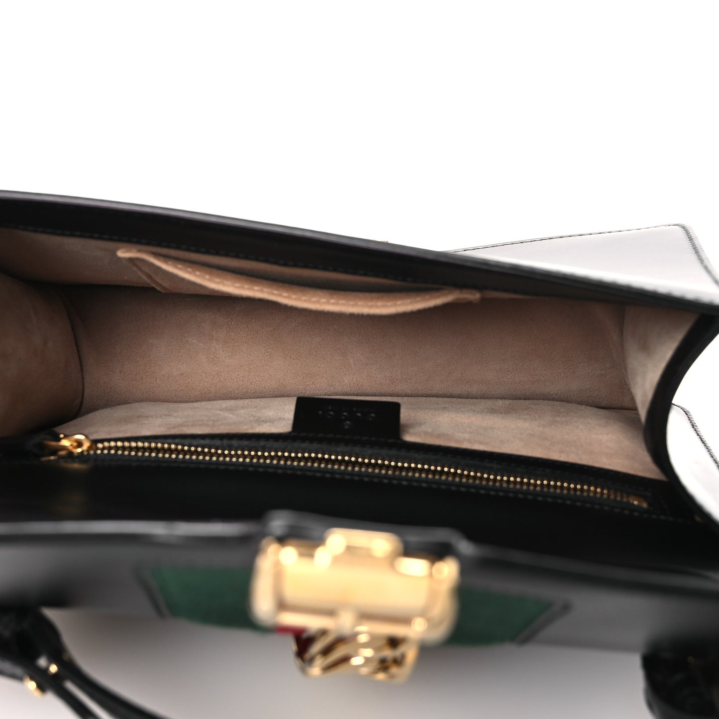 Calfskin Small Sylvie Shoulder Bag Black