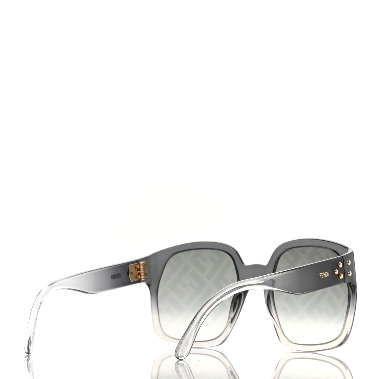 Fendi Acetate FF 0404/S Sunglasses Grey 4 of 7