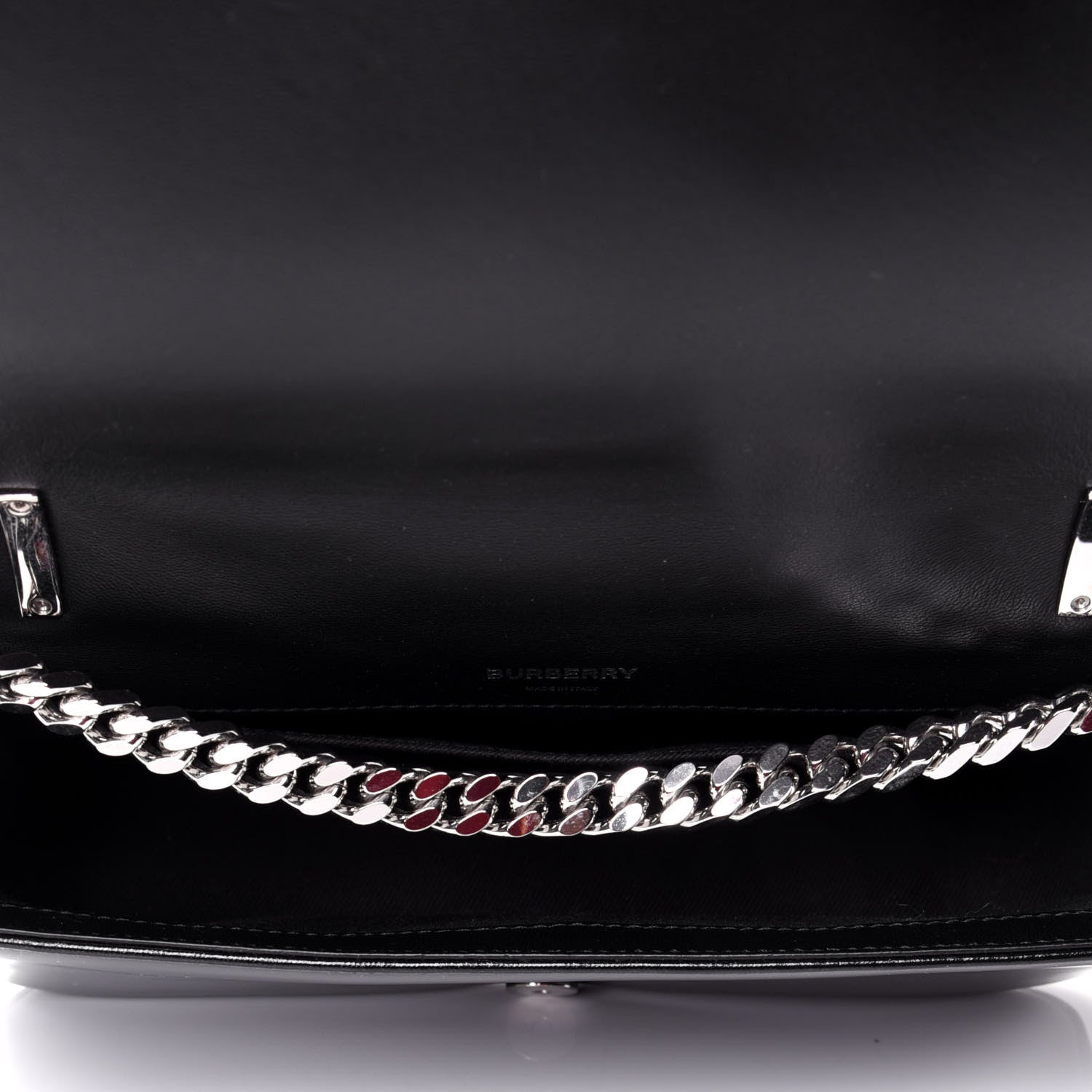 Burberry Patent Quilted Horseferry Print Small Lola Bag Black 4 of 4