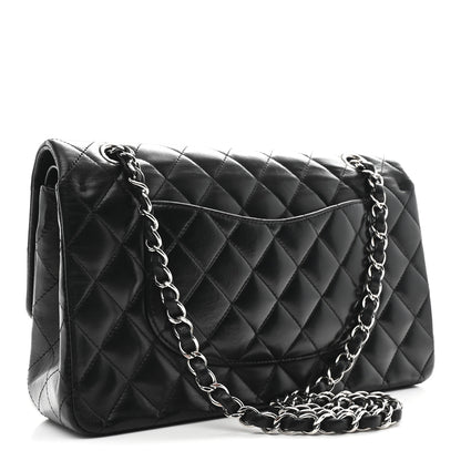 Chanel Lambskin Quilted Medium Double Flap Black 3 of 10