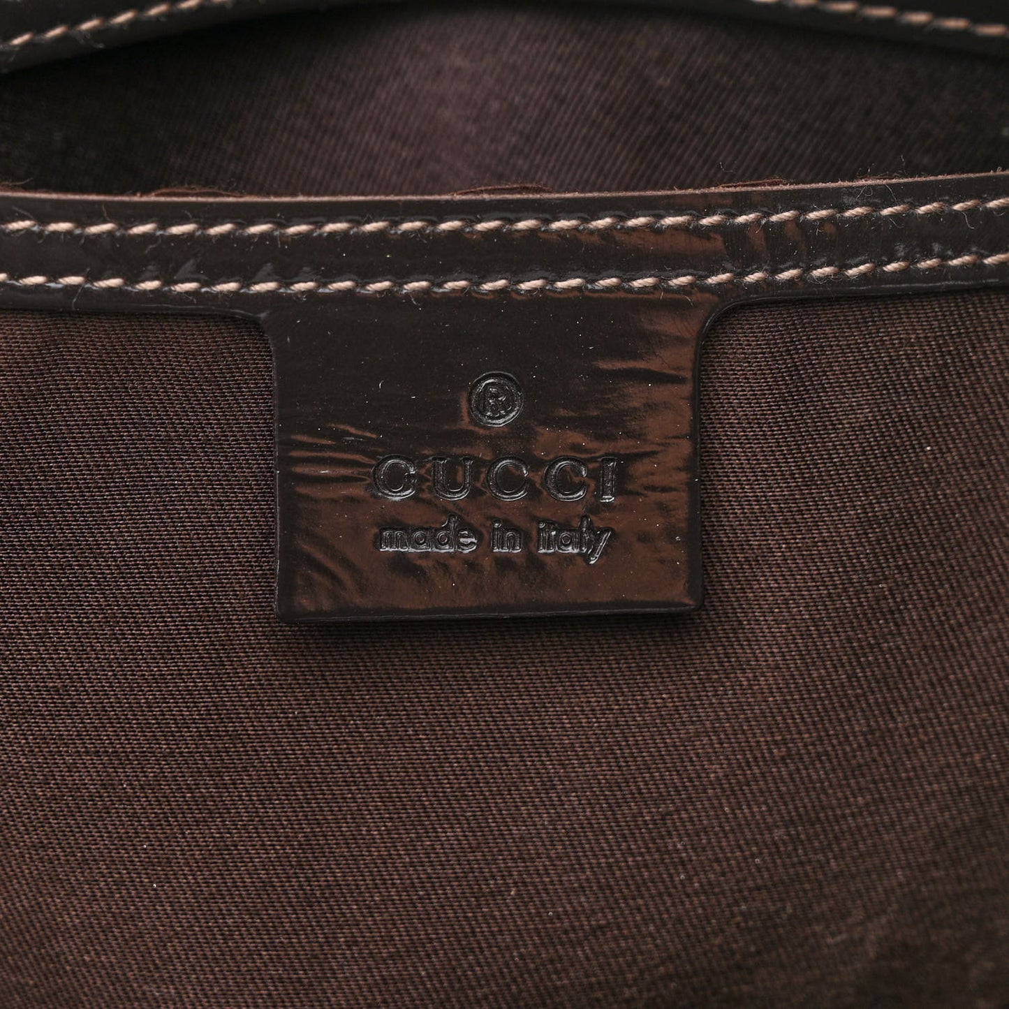GG Plus Monogram Medium Joy Shoulder Bag Dark Brown