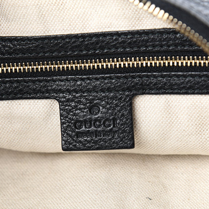 Gucci Pebbled Calfskin Small Miss GG Hobo Black 5 of 9