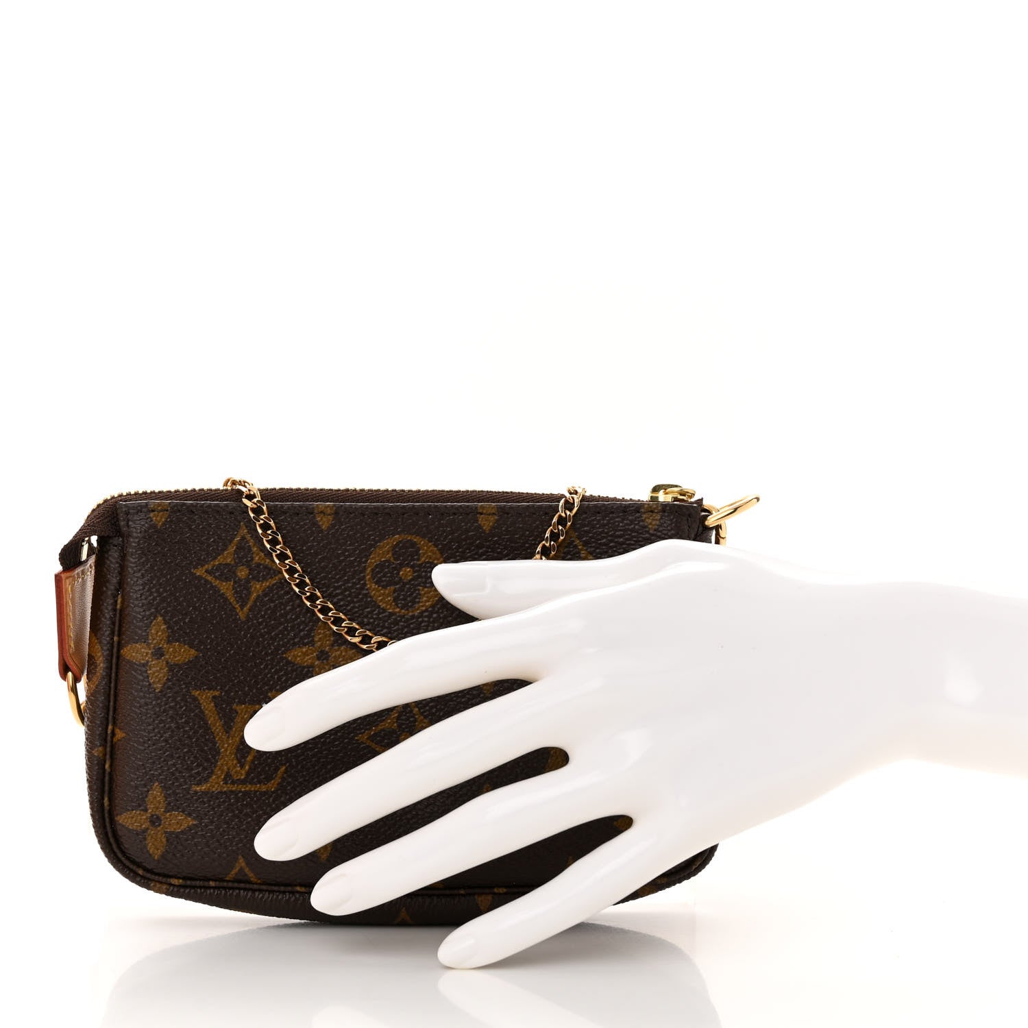 Louis Vuitton Monogram Mini Pochette Accessories 2 of 8