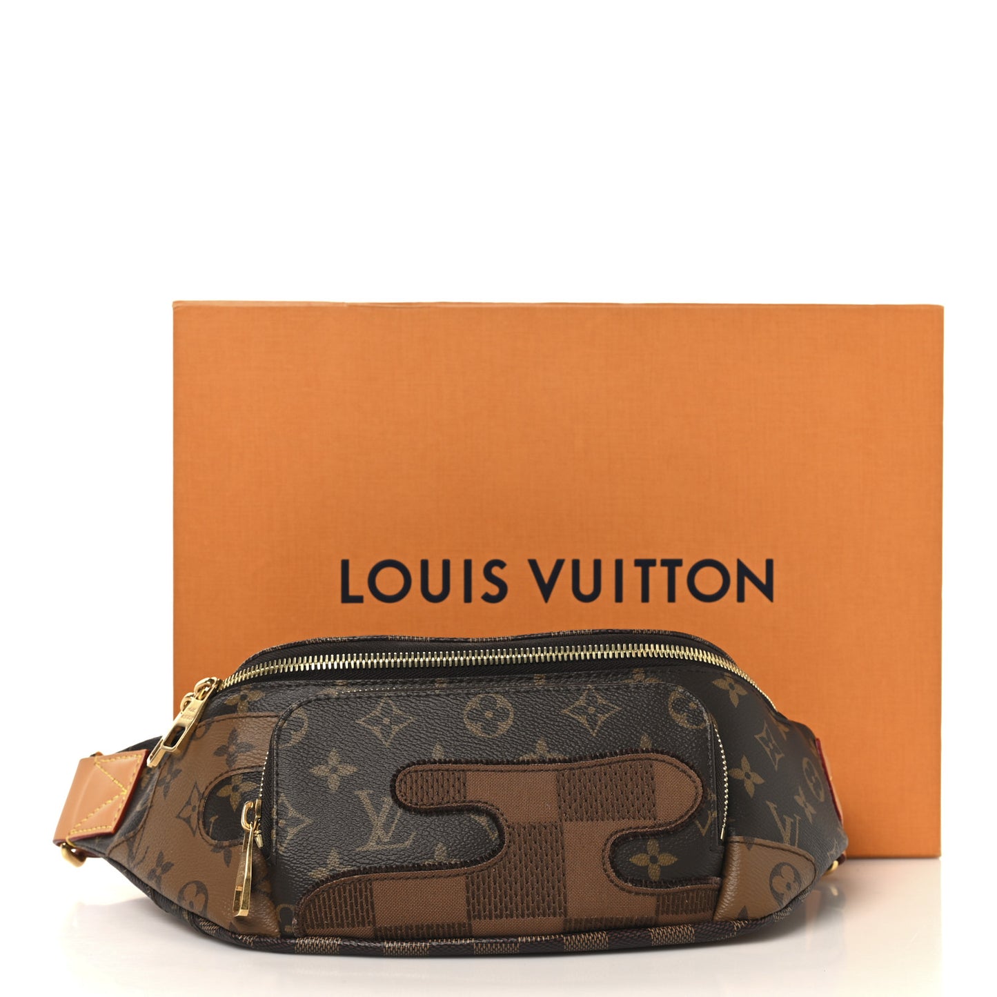 X NIGO Monogram Rush Bumbag