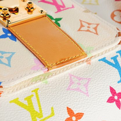 Louis Vuitton Monogram Multicolor Speedy 30 White 9 of 9