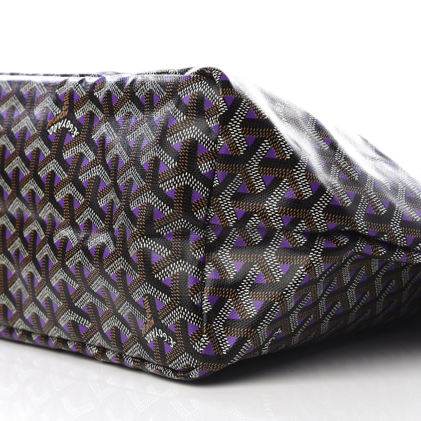 Goyardine Saint Louis Claire Voie PM Black Violet