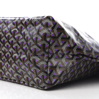 Goyard Goyardine Saint Louis Claire Voie PM Black Violet 7 of 8