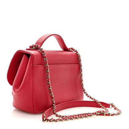 Chanel Caviar Quilted Small Business Affinity Flap Pink 3 of 9