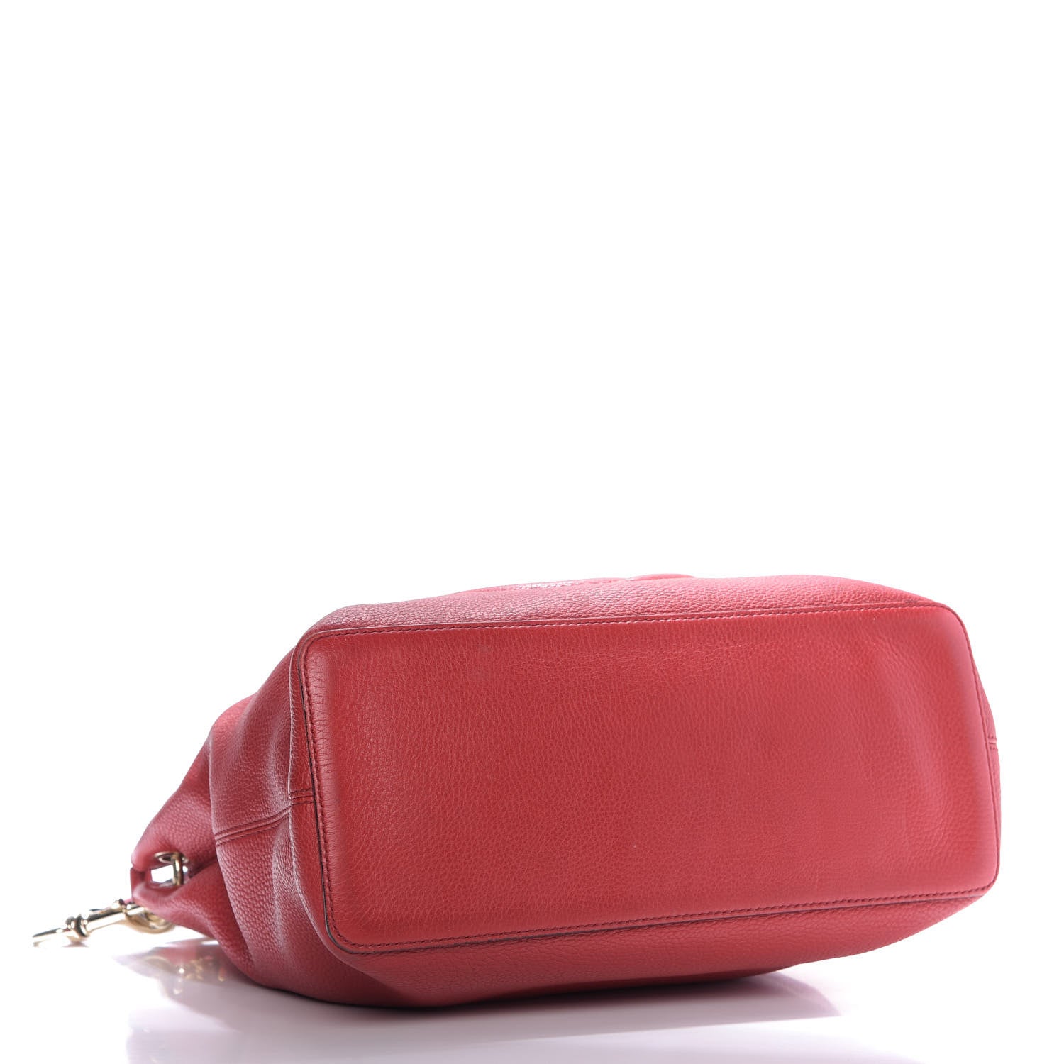 Gucci Pebbled Calfskin Large Soho Hobo Tabasco Red 5 of 13