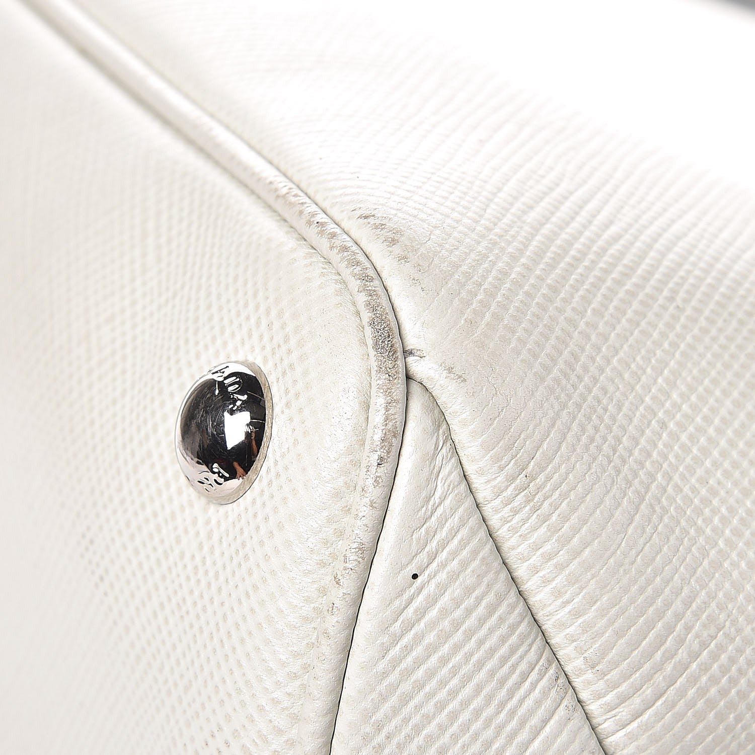 Prada Saffiano Cuir Twin Tote Talco 14 of 14