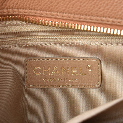 Chanel Caviar Petit Timeless Tote PTT Dark Beige 6 of 11