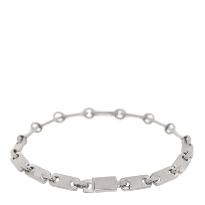 Cartier 18K White Gold 5mm Fidelity Link Bracelet 2 of 5