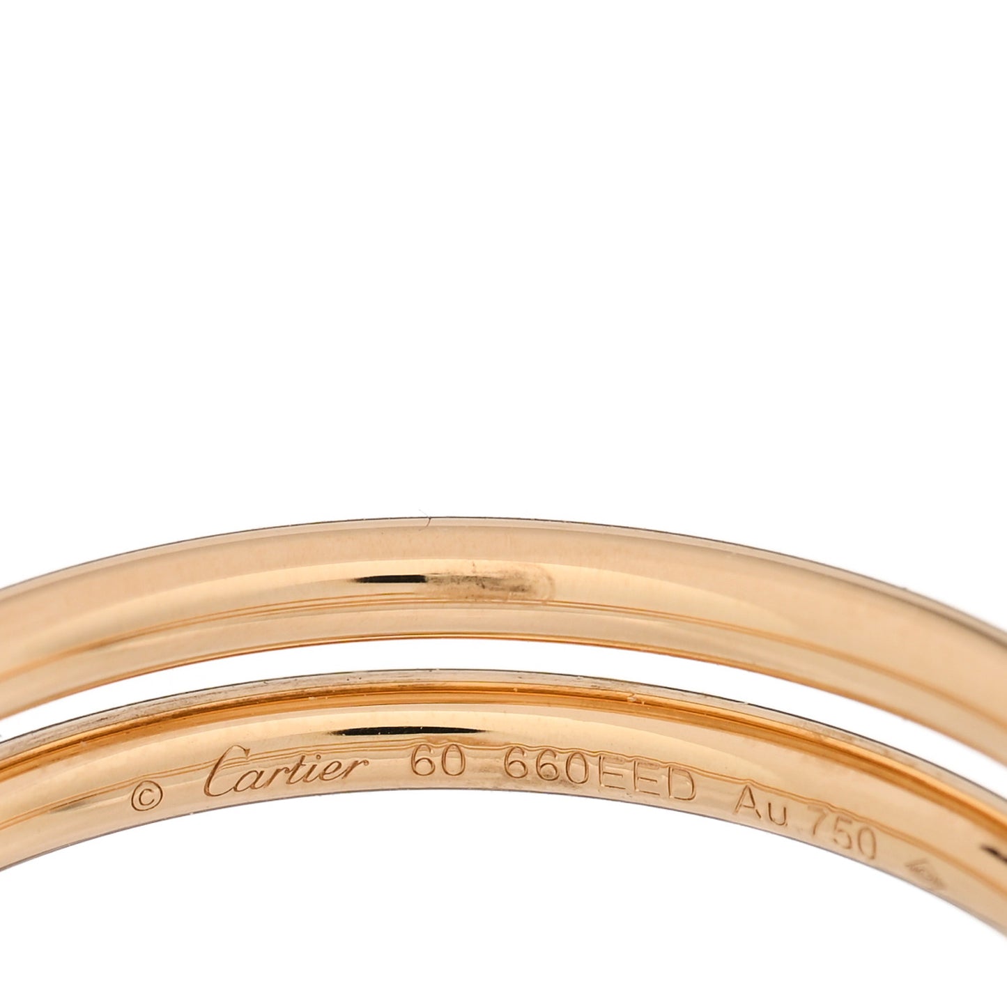 18K Yellow Gold Diamond Juste Un Clou Wrap Ring 60 9