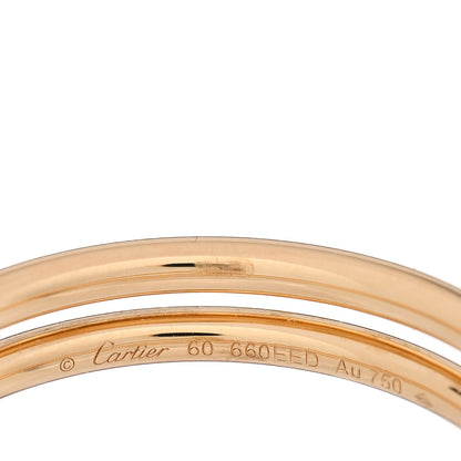 Cartier 18K Yellow Gold Diamond Juste Un Clou Wrap Ring 60 9 4 of 6