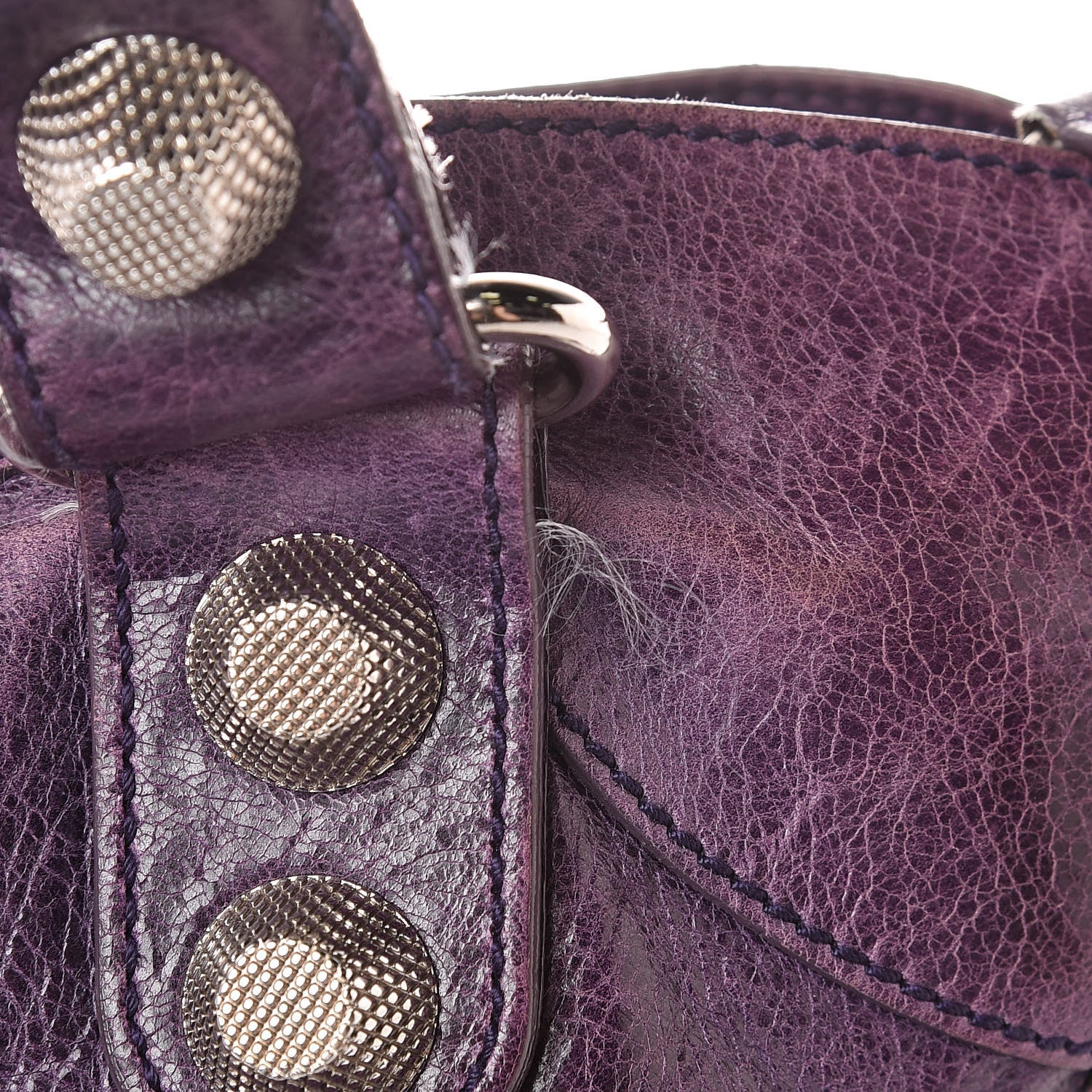 Balenciaga Agneau Giant 21 Silver Hardware City Raisin 21 of 23