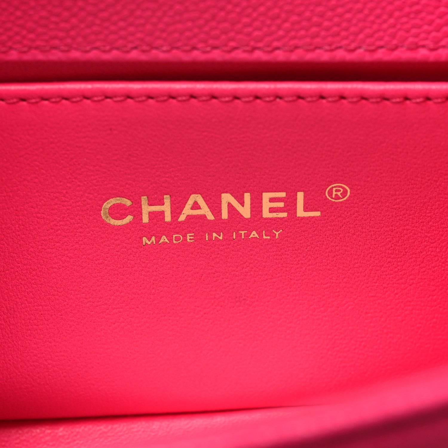 Chanel Caviar Chevron Quilted Small Boy Flap Fuchsia 6 of 10