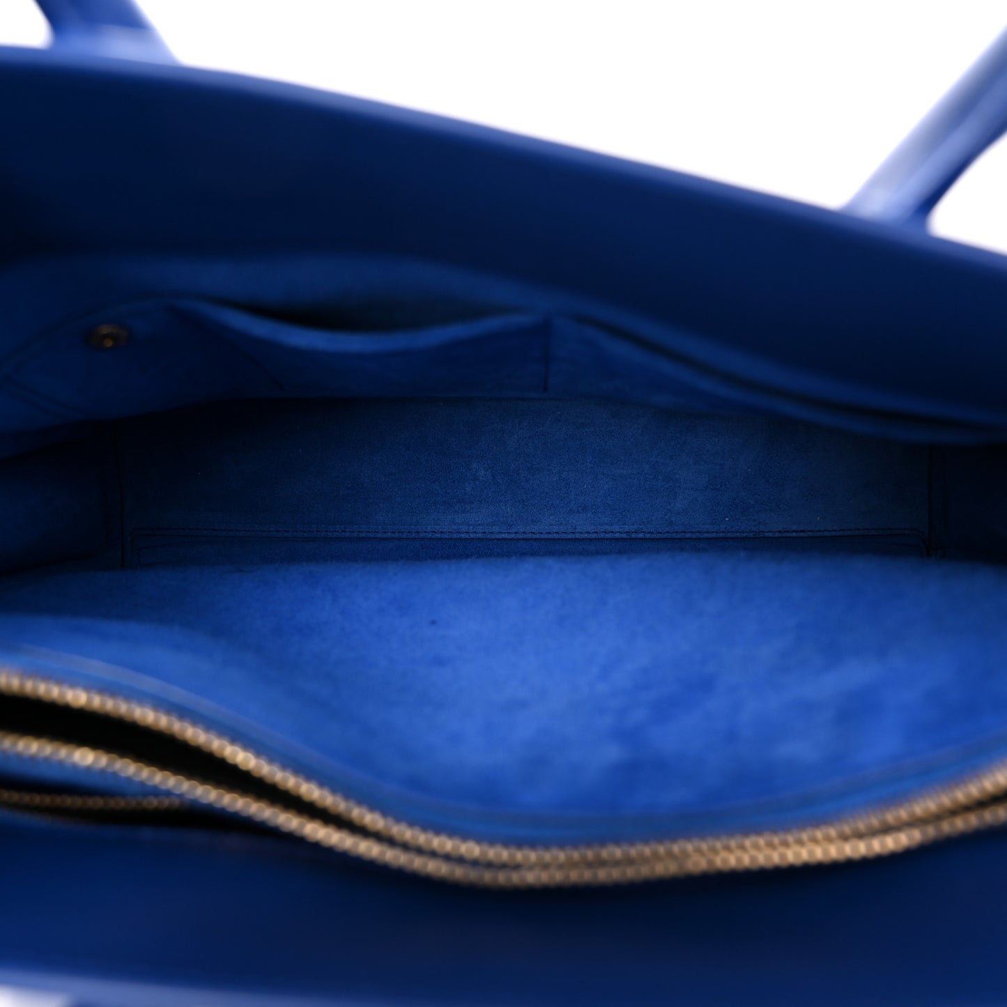Calfskin Small Sac De Jour Royal Blue
