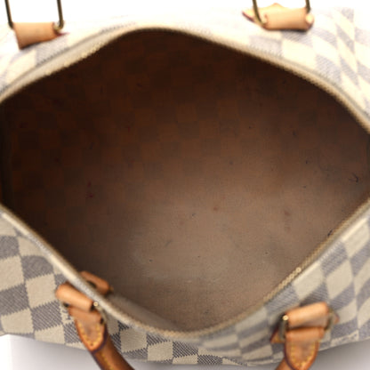 Louis Vuitton Damier Azur Speedy 30 5 of 13