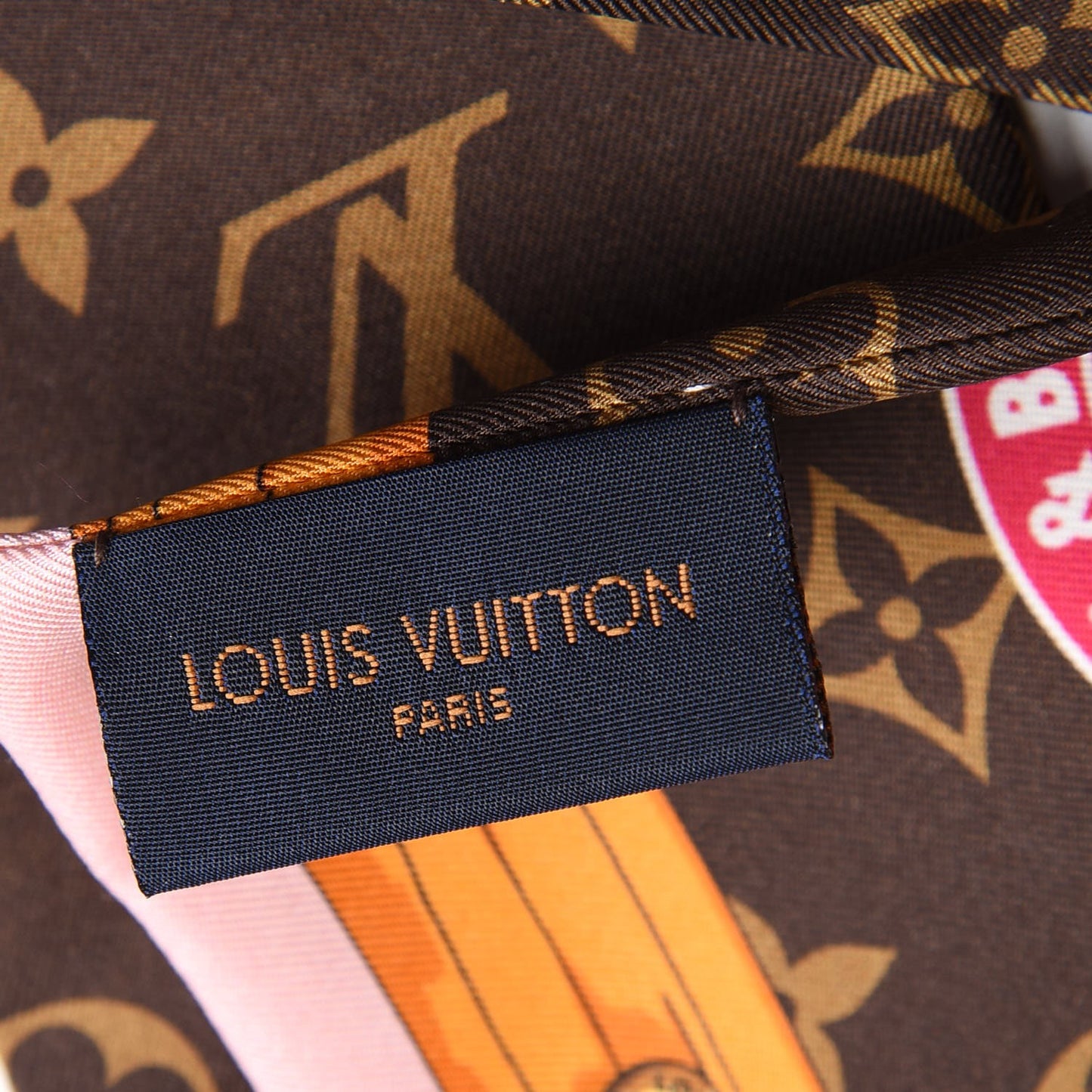 Silk Monogram Summer Trunks Bandeau Brown