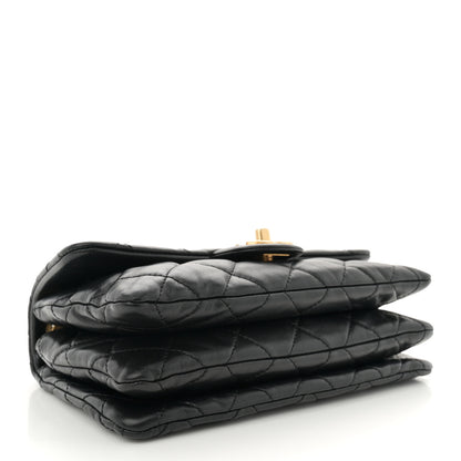 Chanel Lambskin Quilted Small Pillow Crush Flap Black 4 of 10