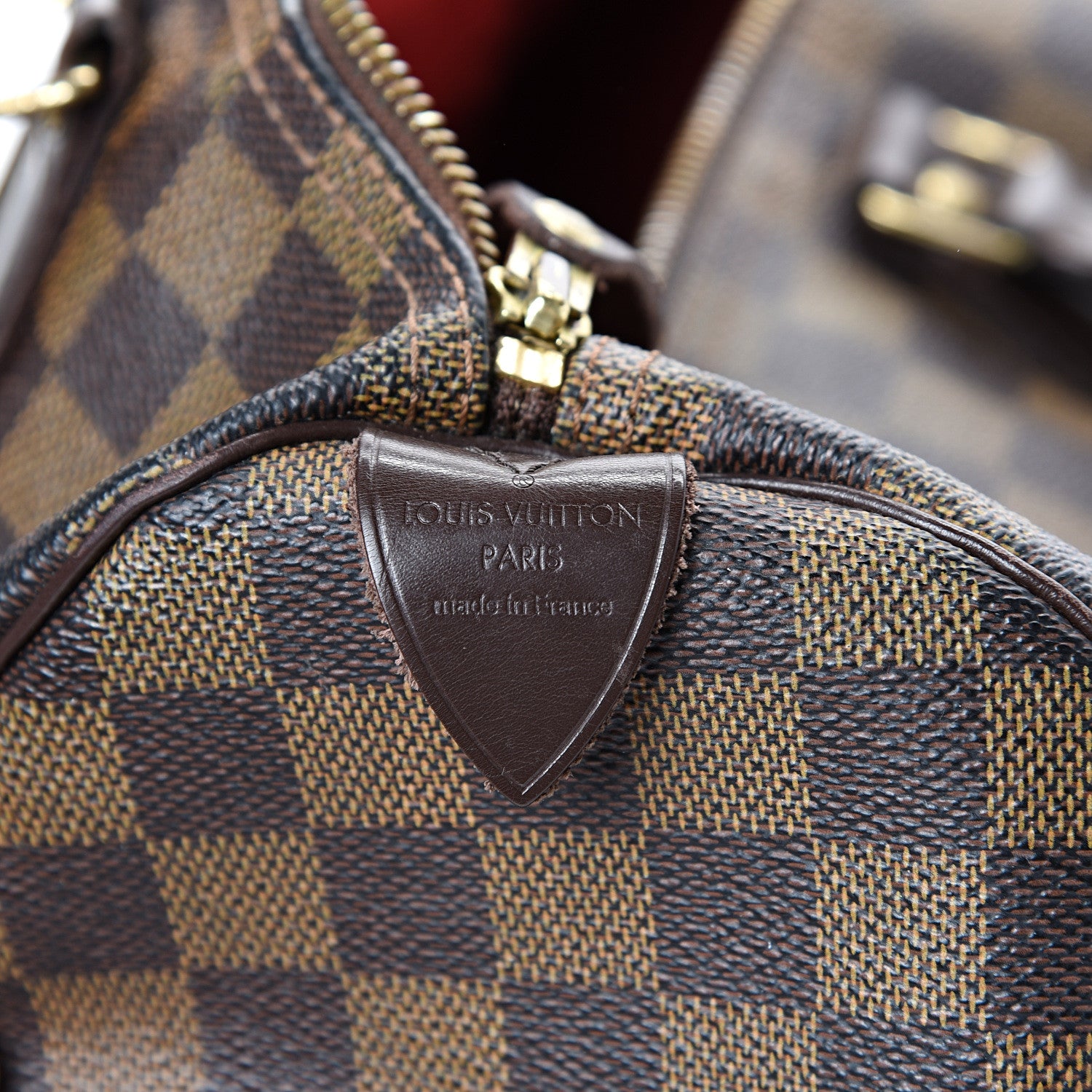 Louis Vuitton Damier Ebene Speedy 30 5 of 21