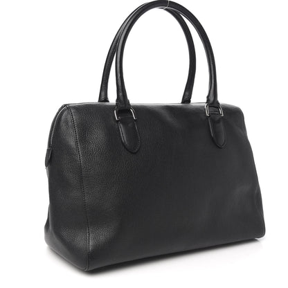 Mulberry Glossy Goatskin Medium Del Rey Satchel Black 2 of 9
