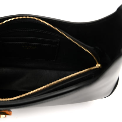 Salvatore Ferragamo Soft Calfskin Gancini Hobo Black 5 of 9