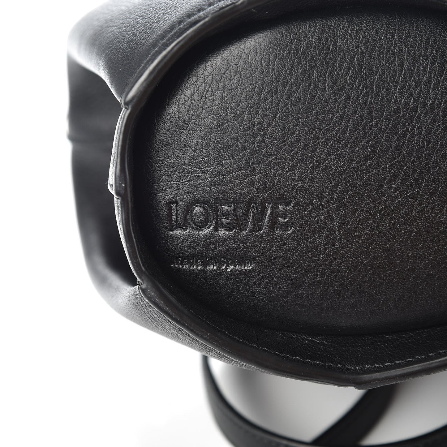 Calfskin Mini Elephant Crossbody Bag Black