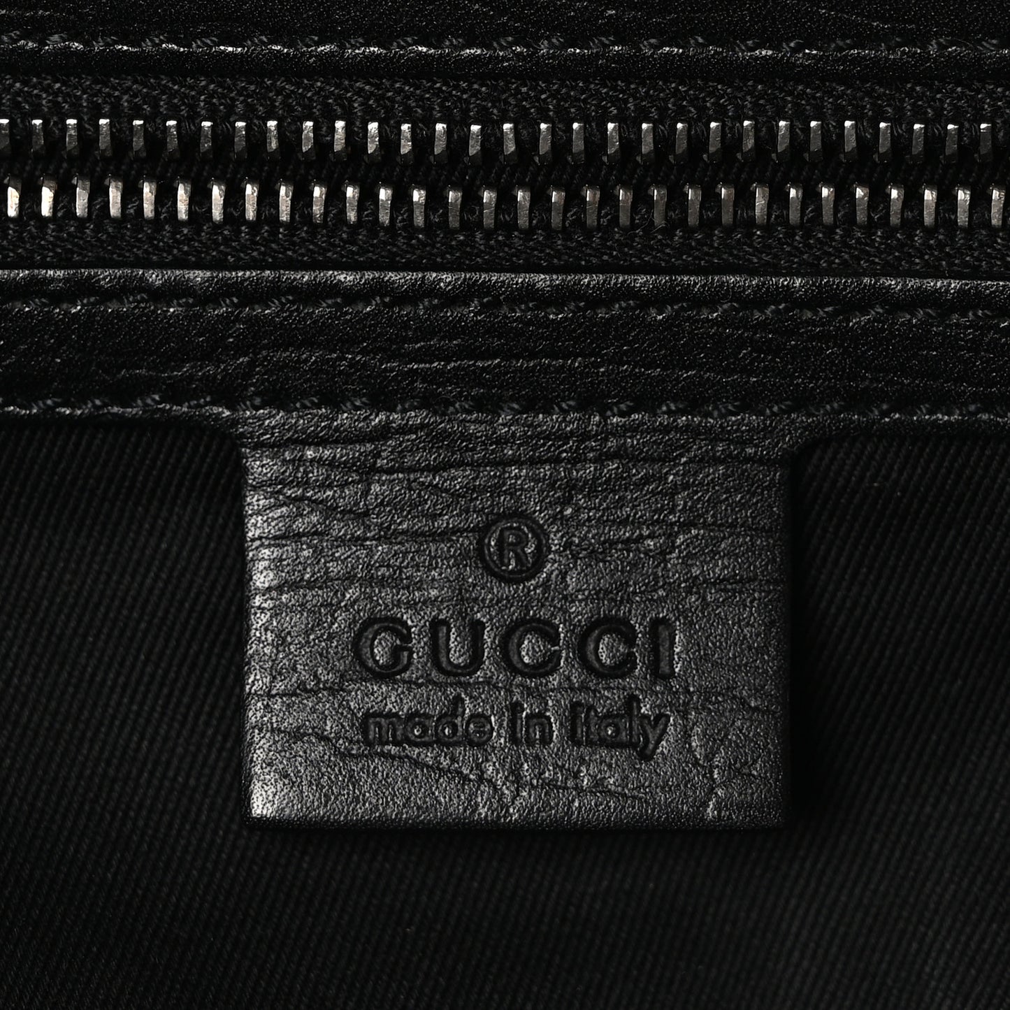Monogram Bamboo Bullet Bag Black