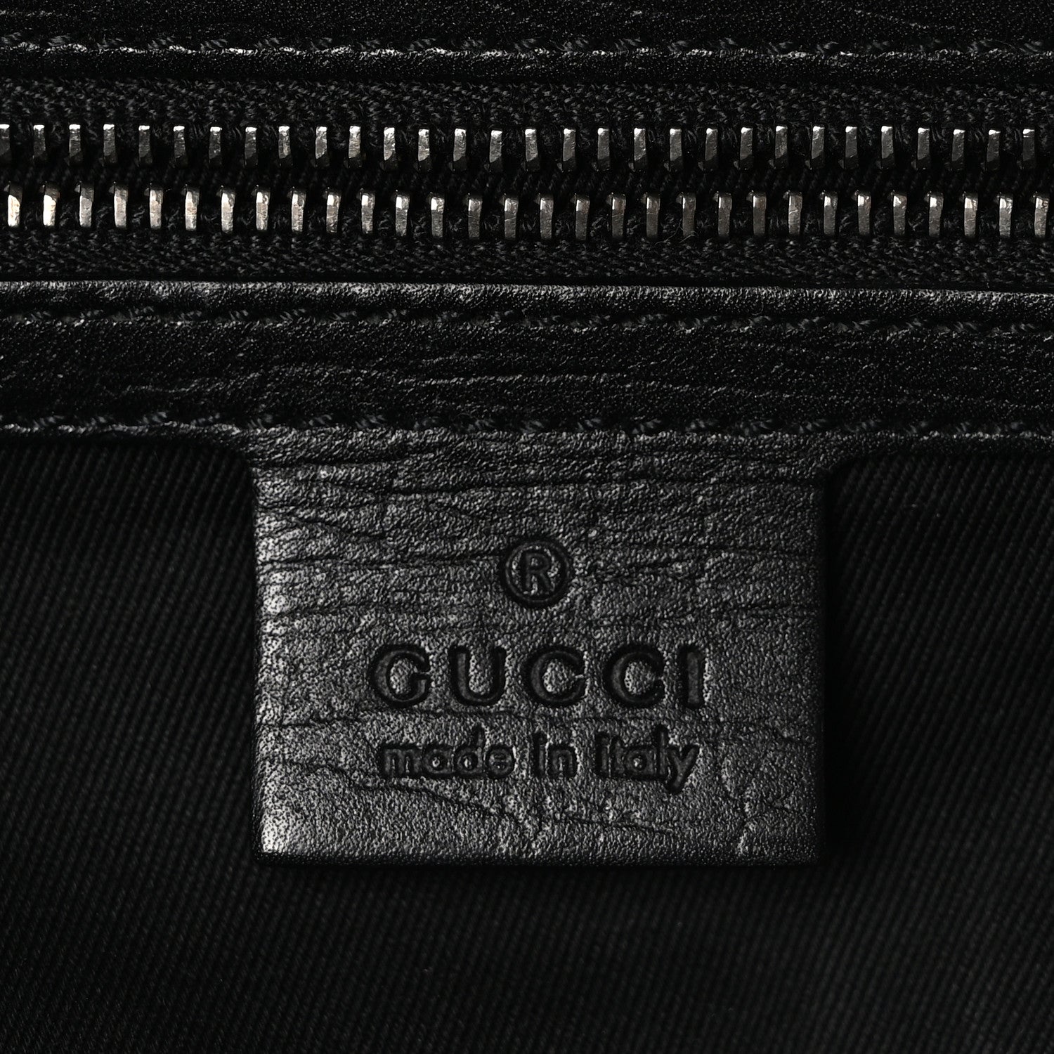 Gucci Monogram Bamboo Bullet Bag Black 6 of 11